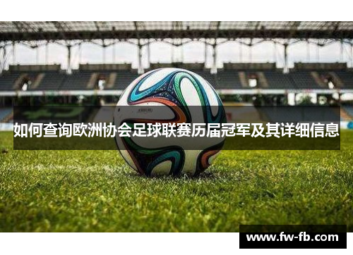 如何查询欧洲协会足球联赛历届冠军及其详细信息 如何查询欧洲协会足球联赛历届冠军及其详细信息